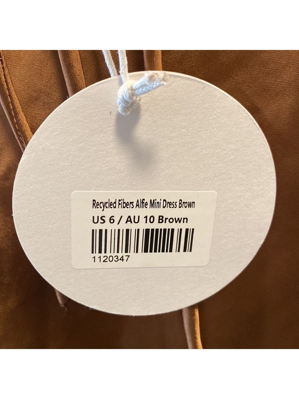 NWT Princess Polly chocolate brown slip dress - Picture 8 of 8